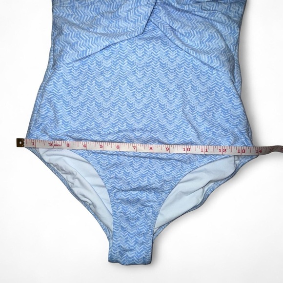 Melissa Odabash Zanzibar One Piece Swimsuit with built in pads Halter Neck SZ 4 - Picture 8 of 10